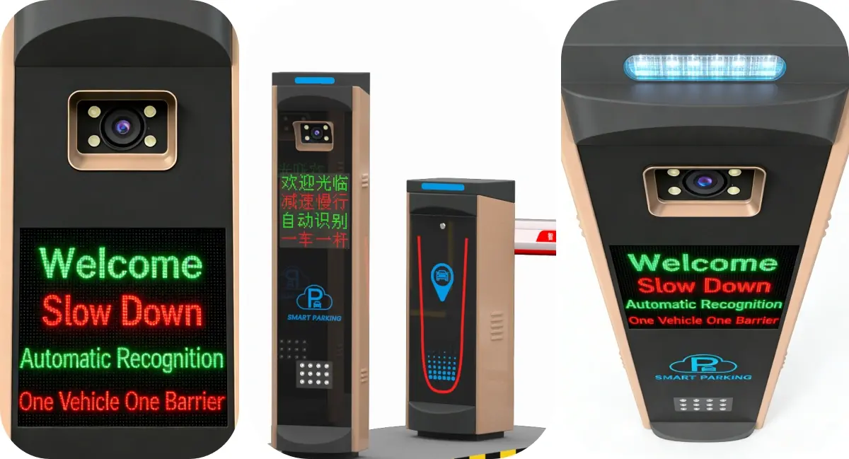 Industial ANPR Parking system for High Traffic Sites