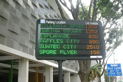 Outdoor Parking Guidance Direction LED Display Screens Outdoor Parking Guidance Direction LED Display Screens