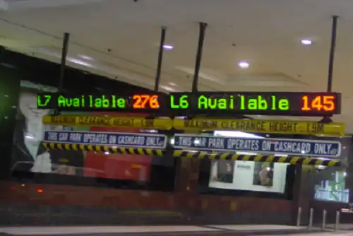 Entrance Outdoor Parking Guidance Display Screen