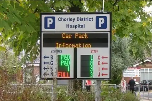 Entrance Outdoor Parking Guidance Display Screen