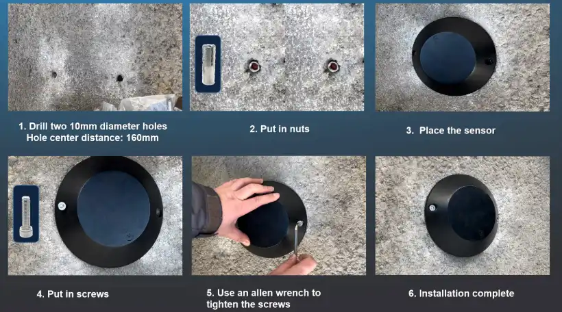  In-Ground Geomagnetic Parking Sensor 