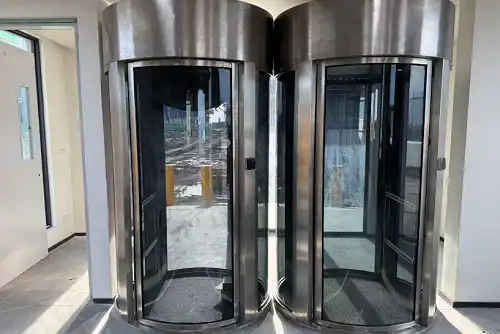AB-type glass full-height turnstile for access control