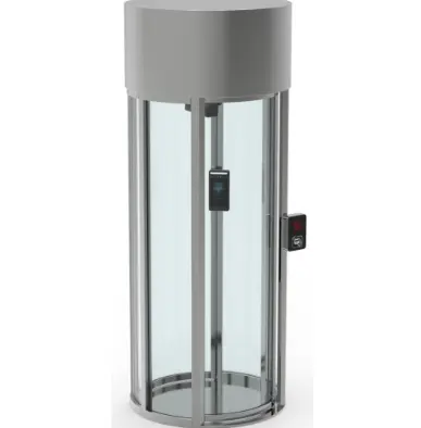 AB-type glass full-height turnstile for access control AB-type glass full-height turnstile for access control