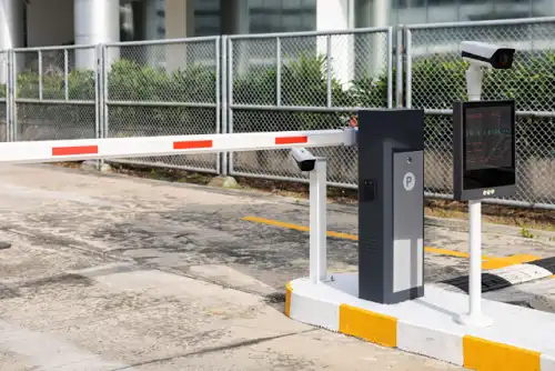 LPR camera for parking management