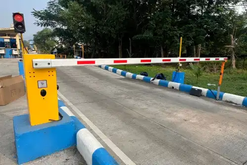  automatic rising straight arm boom barrier 