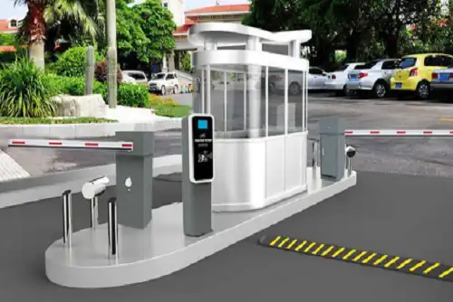 entry ticket dispenser and card reader entry ticket dispenser and card reader