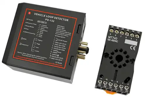 vehicle loop detector for parking management system