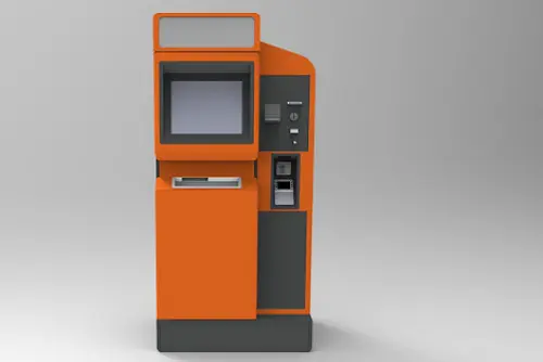 automatic pay kiosk for commercial parking projects