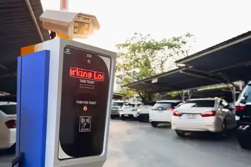  smart ticketless ANPR parking system