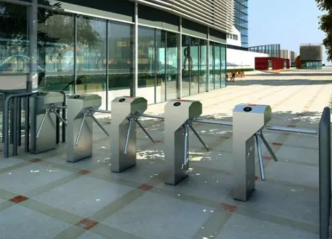 Vertical Tripod Turnstile for Secure Access Control manufacturer