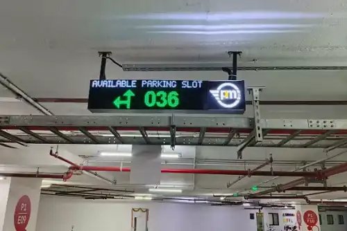 indoor parking guidance display screen indoor parking guidance display screen