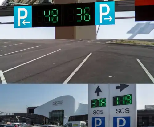 parking guidance led display screen parking guidance led display screen