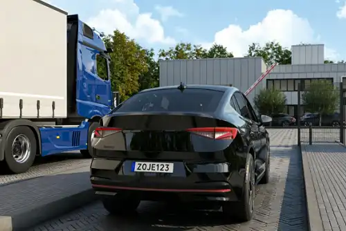 License Plate Recognition for Logistics and Fleet Control