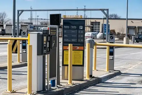 Parking Automatic Payment Station Integrated with LPR System for Commercial Projects
