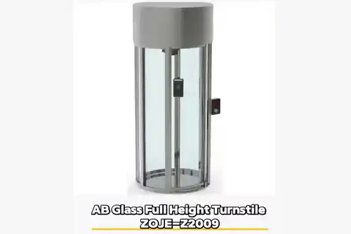 Interlocking Full-Height Turnstile Gate Structure