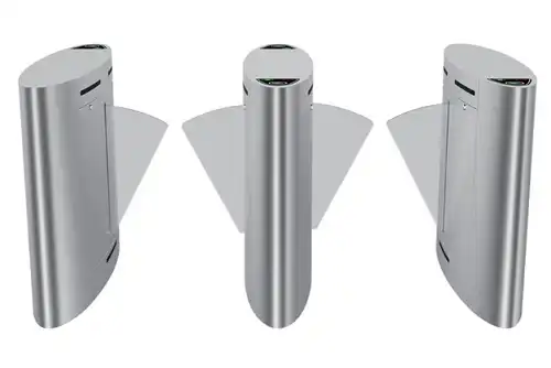 Anti-Collision Flap Barrier Turnstile Benefits in Metro