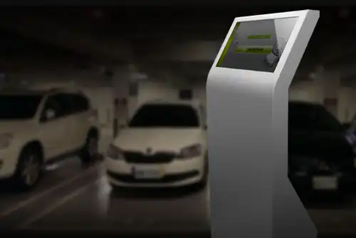 Self-Service Reverse Parking Space Query Kiosk for Smart Parking