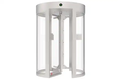 How AB-Type Glass Full-Height Turnstile Works?