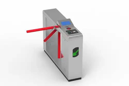 Waist-high Tripod Turnstile Features and Mechanism