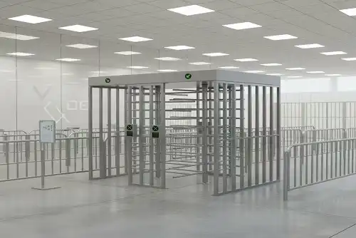 Unattended Full-Height Turnstile Benefits in Factories